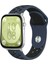 Huawei Watch Fit 3 Uyumlu Delikli Spor Silikon Kordon Pim Çevirici Aparatı ile Akıllı Pimli Lacivert Siyah 1