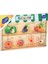 Ahşap Tutmalı Puzzle Sebzeler ve Meyveler 1