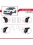 Opel Crossland x 2017-2020 Arası ile Uyumlu Ace-2 Ara Atkı Tavan Barı Siyah 4