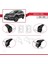 Nissan X-Trail 2014-2021 Arası ile Uyumlu Ace-2 Ara Atkı Tavan Barı Siyah 4
