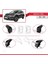 Nissan X-Trail 2014-2021 Arası ile Uyumlu Ace-2 Ara Atkı Tavan Barı Gri 4