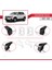Volkswagen Tiguan 2007-2016 Arası ile Uyumlu Ace-2 Ara Atkı Tavan Barı Siyah 5
