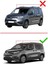 Toyota Proace City 2023 ve 2024 ile Uyumlu Ace-2 Ara Atkı Tavan Barı Siyah 3