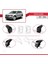 Skoda Kodiaq 2017-2024 Arası ile Uyumlu Ace-2 Ara Atkı Tavan Barı Gri 5