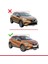 Renault Captur 2019 ve Sonrası ile Uyumlu Ace-2 Ara Atkı Tavan Barı Siyah 3