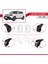 Kia Soul (Ps) 2014-2019 Arası ile Uyumlu Ace-2 Ara Atkı Tavan Barı Siyah 5