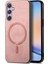 Samsung Galaxy A34 Hafif Ince Kablosuz Şarj Magsafe Araba (Yurt Dışından) 1