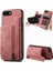 IPhone 7 Için Kılıf Artı/8 Artı Katlanabilir Arka Kapak Vintage Fermuar Cüzdan (Yurt Dışından) 1