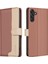 Samsung Galaxy S24 Rfıd Engelleme Flip Folio Darbeye Tpu Için Flip Case (Yurt Dışından) 1