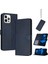 Toka Saf Renk Pu ile Kart Yuvası ile IPhone 12 Pro Max Için Flip Case (Yurt Dışından) 1