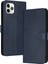 Kart Yuvası ile IPhone 11 Pro Max Saf Renk Pu Deri Için Flip Case (Yurt Dışından) 1
