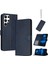 Kart ile Toka ile Samsung Galaxy S24 Ultra Pu Deri Için Flip Case (Yurt Dışından) 1