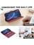 IPhone 15 Pro Max Cüzdan Rfıd Engelleme Kart Tutucu Kickstand Için Flip Case (Yurt Dışından) 5