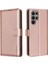 Samsung Galaxy S22 Ultra Pu Deri Manyetik Kart Tutucu Için Flip Case (Yurt Dışından) 5