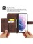 Samsung Galaxy S22 Artı Darbeye Dayanıklı Çoklu Kredi Kartı Için Flip Case (Yurt Dışından) 3