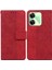 Realme C61 Flip Folio Cüzdan Kapak Premium Pu Deri Için Flip Case (Yurt Dışından) 1