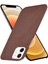 IPhone 12 Mini Uyumluluk Klasik Timsah Için Şık Klasik Kılıf (Yurt Dışından) 3