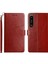 Sony Xperia 1 Vı Için Flip Case Deri Cüzdan Darbeye Tpu Kabuk Çevirme (Yurt Dışından) 1