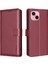 IPhone 15 Için Flip Case Artı Cüzdan Manyetik Rfıd Engelleme Kart Tutucu Pu (Yurt Dışından) 5