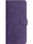 Samsung Galaxy S24 Saf Renk Pu Deri Kickstand ile Flip Case (Yurt Dışından) 5