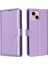 IPhone 15 Için Flip Case Manyetik Cüzdan Rfıd Engelleme Kart Tutucu Pu (Yurt Dışından) 5