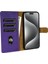IPhone 13 Için Flip Case Pro Max Anti Kayma Yan Cep Manyetik Kapatma (Yurt Dışından) 5