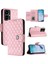 Tecno Camon 19 Bilek Şeridi Kart Tutucu Için Kılıf Darbeye Dayanıklı Şık Cüzdan (Yurt Dışından) 5