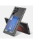 Samsung Galaxy S21 Ultra Şeffaf Kart Bölmelli Sert Ensa Premium Silikon Kılıf 1