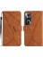 Realme C65 4g Için Flip Case Yüksek Kalite Tpu Dikiş Kabartmalı Yumuşak Pu (Yurt Dışından) 1