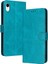 Toka Pu Deri Saf Renk ile Kart Yuvası ile IPhone Xr Için Flip Case (Yurt Dışından) 1