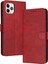 Kart Yuvası ile IPhone 11 Pro Max Saf Renk Pu Deri Için Flip Case (Yurt Dışından) 1