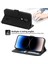 Nokia C21 Kabartmalı Darbeye Bileklik Çoklu Kredi Kartı Için Flip Case (Yurt Dışından) 5