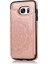 Samsung Galaxy S7 Kenar Desen Çiçek Pu Için Kart Tutucu Kılıf ile Cüzdan (Yurt Dışından) 1