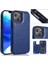 Kart Tutucu Kickstand Kart Yuvaları ile IPhone 14 Artı Cüzdan Durumda Pu (Yurt Dışından) 1