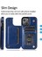 Kart Tutucu Kickstand Kart Yuvaları ile IPhone 14 Artı Cüzdan Durumda Pu (Yurt Dışından) 5
