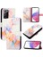 Samsung Galaxy Not 20 Için Kılıf Ultra Mermer Desen Cüzdan Kickstand Pu (Yurt Dışından) 5