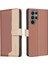 Samsung Galaxy S22 Ultra Rfıd Engelleme Darbeye Tpu Iç Için Flip Case (Yurt Dışından) 5