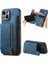 IPhone 15 Için Kılıf Artı Standı Fonksiyonu Vintage Fermuar Cüzdan Katlanabilir Geri (Yurt Dışından) 1