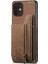 IPhone 11 Için Kılıf Vintage Fermuar Cüzdan Standı Fonksiyonu Katlanabilir Arka Kapak (Yurt Dışından) 2