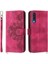 Samsung Galaxy A50 Çoklu Kredi Kartı Yuvaları Kabartmalı Için Flip Case (Yurt Dışından) 3
