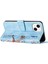 IPhone 14 Için Cüzdan Durumda Manyetik Kapatma Anti Scratch Kart Tutucu Pu (Yurt Dışından) 3