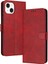 IPhone 14 Için Flip Case Artı Kickstand ile Saf Renk Pu Deri (Yurt Dışından) 1