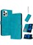 Toka Saf Renk Pu ile Kart Yuvası ile IPhone 12 Pro Max Için Flip Case (Yurt Dışından) 1