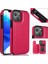 Kart Tutucu ile IPhone 14 Için Cüzdan Durumda Pu Deri Kart Yuvaları Kickstand (Yurt Dışından) 1