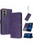 Motorola Moto G84 5g Kickstand ile Toka Pu Deri ile Flip Case (Yurt Dışından) 5