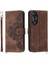 Oppo A78 4g Çoklu Kredi Kartı Yuvaları Için Flip Case Bileklik Darbeye (Yurt Dışından) 5