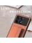 Xiaomi Poco X6 Pro Manyetik Kart Tutucu Komple Kamera Güvenliği Için Kılıf (Yurt Dışından) 5