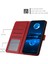 Samsung Galaxy A15 Için Flip Case 4g/5g Saf Renk Kickstand Pu Deri (Yurt Dışından) 3