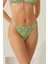 Sarı Lacivert Puantiyeli Tek Alt Bikini 1