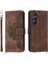 Samsung Galaxy M54 Bileklik Kabartmalı Çoklu Kredi Kartı Için Flip Case (Yurt Dışından) 4